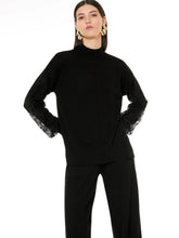 MAGLIA DONNA NERA BC50 NERO VERDISSIMA